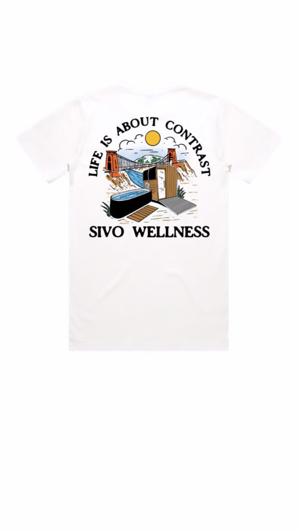 Sivo Wellness Contrast Tee - Image 3