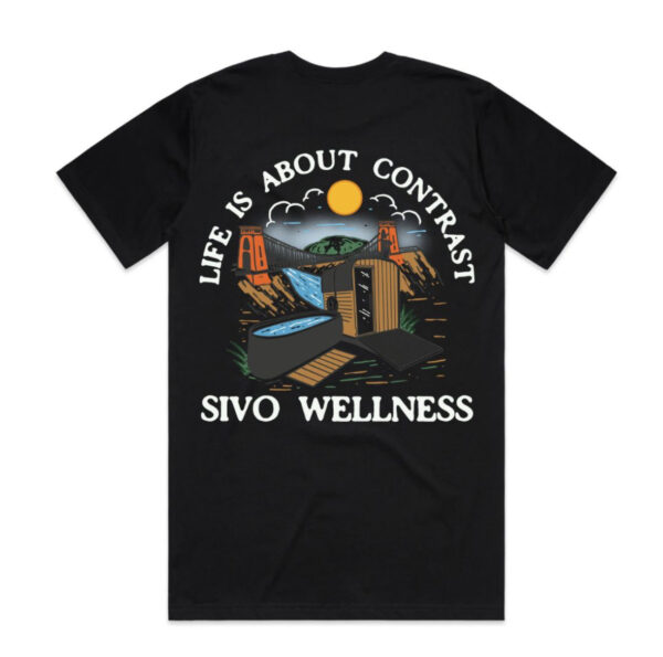 Sivo Wellness Contrast Tee - Image 5